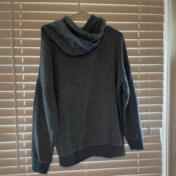 Soft serve shark steel Blue Hoodie - Picture 4 of 6